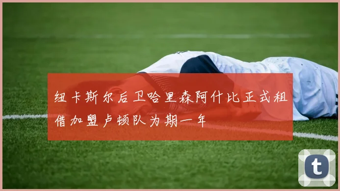 纽卡斯尔后卫哈里森阿什比正式租借加盟卢顿队为期一年