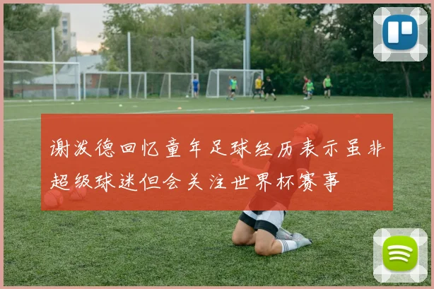 谢泼德回忆童年足球经历表示虽非超级球迷但会关注世界杯赛事