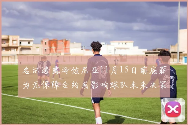 名记透露海佐尼亚11月15日前底薪为无保障合约或影响球队未来决策
